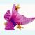 Хвост русалки Малибу фиолетовый с чешуей + купальник