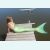 Хвост русалки для плавания+купальник салатовый модели премиум с чешуей
