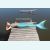 Хвост русалки Премиум  для плавания морская волна+купальник