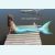 Хвост русалки Премиум  для плавания морская волна+купальник