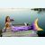 Хвост русалки Delfina 3D Sea Queen  фиолетовый. С купальником.