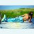 Хвост русалки  Меджик  Марина с эффектом 3д +купальник, нарукавники и сумка