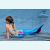 Хвост русалки Delfina  Sea Prinсess синий  с чешуей 3D+купальник 