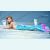 Хвост русалки Delfina Sea Prinсess 3D морская волна+купальник  с чешуей, плавником и моноластой как силиконовый хвост