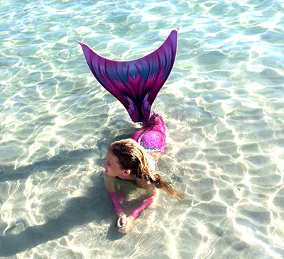 Хвост Дельфина Королева Кариба розовый фото Маши Л. 2